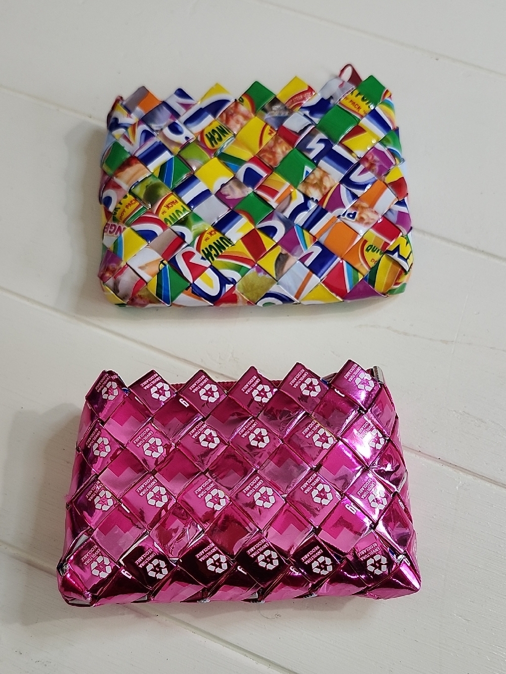 Candy Wrapper Coin Purse Set Of 2
